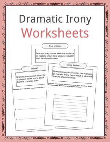 Dramatic Irony Worksheets