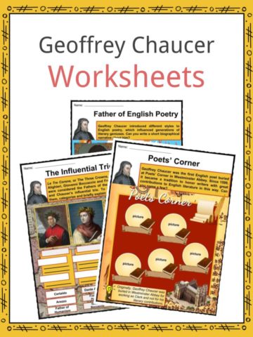 Geoffrey Chaucer Worksheets