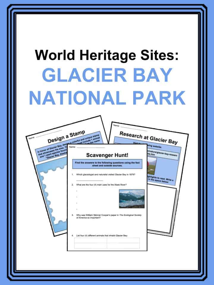 glacier bay national park facts worksheets climate geography kids