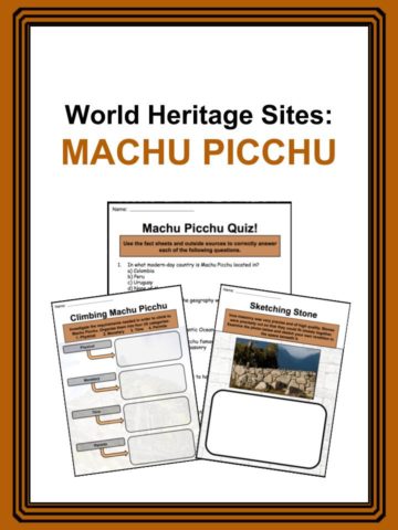 Machu Picchu Worksheets