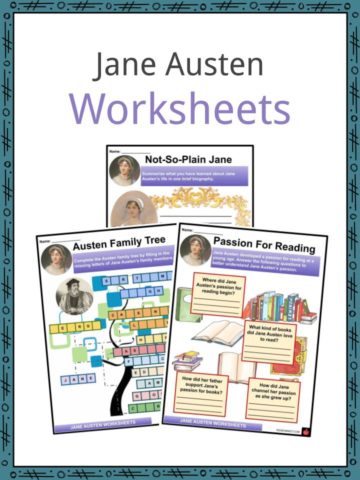 Jane Austen Worksheets