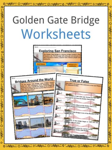 Golden Gate Bridge Worksheets