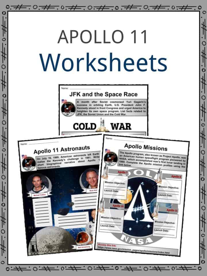 Apollo 11 Worksheets