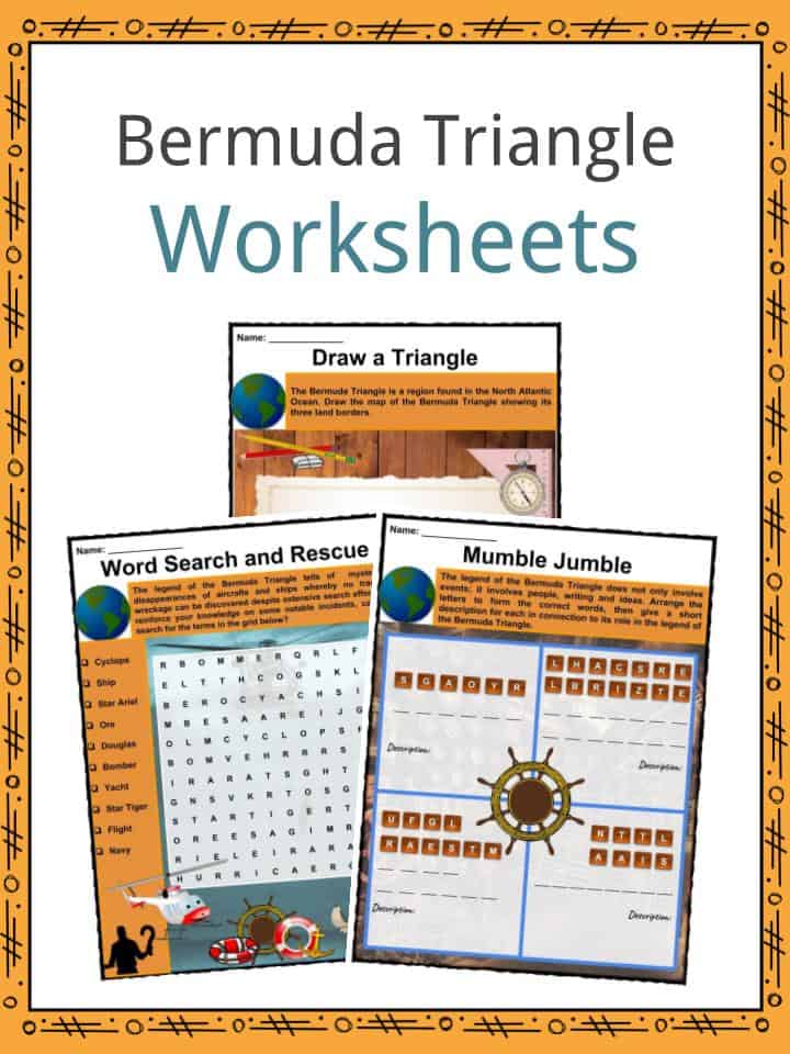 Bermuda Triangle Worksheets