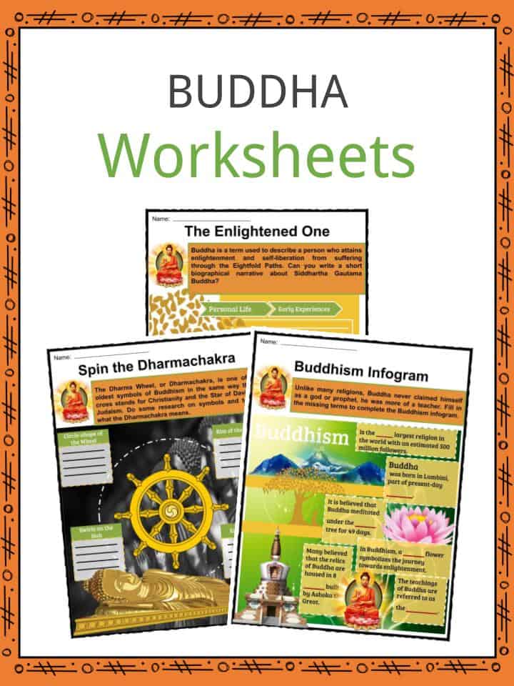 Buddha Worksheets
