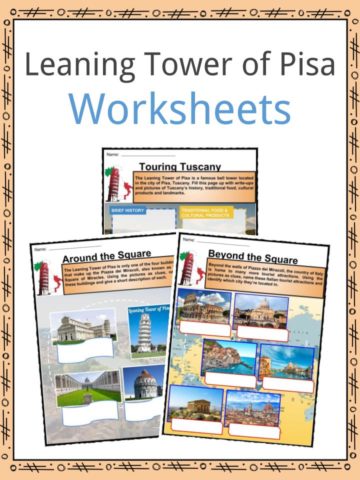 Leaning Tower of Pisa Worksheets
