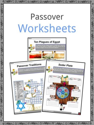 Passover Worksheets