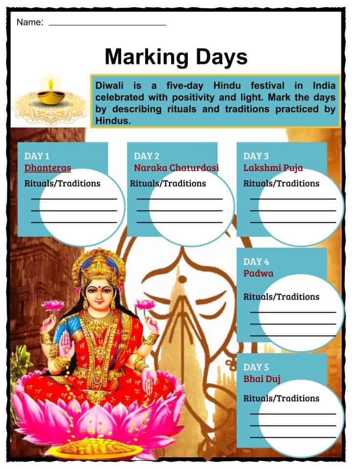 diwali-facts-worksheets-etymology-observances-traditions-for-kids