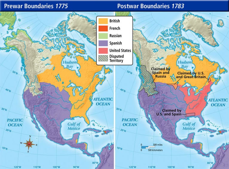Treaty Of Paris 1783 Facts 