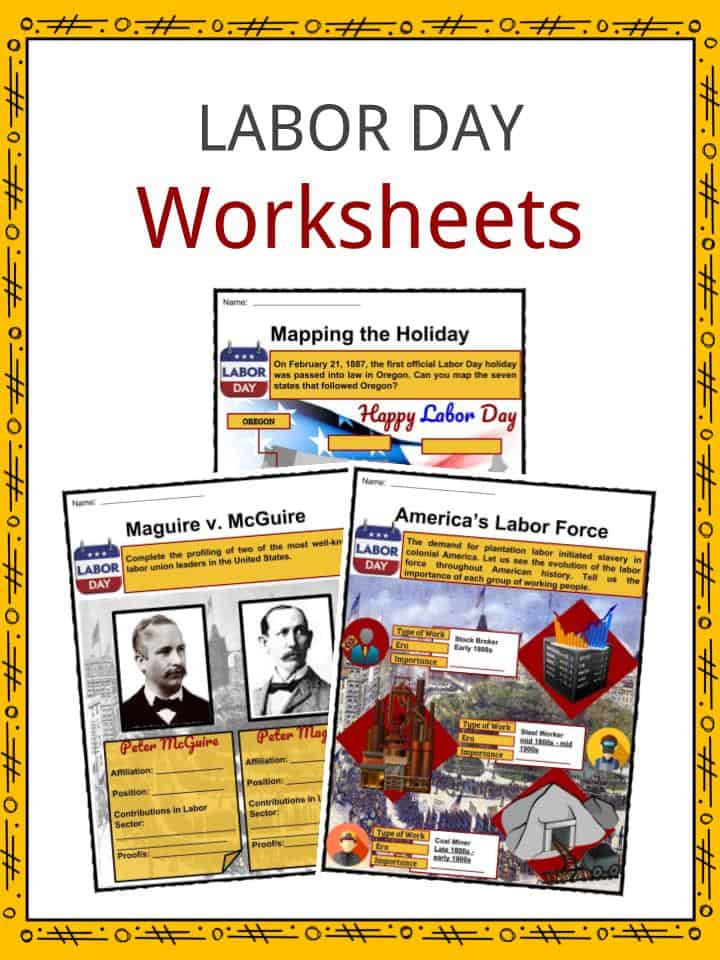 Free Printable Labor Day Worksheets Worksheets For Kindergarten