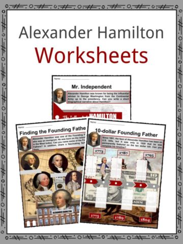 Alexander Hamilton Worksheets