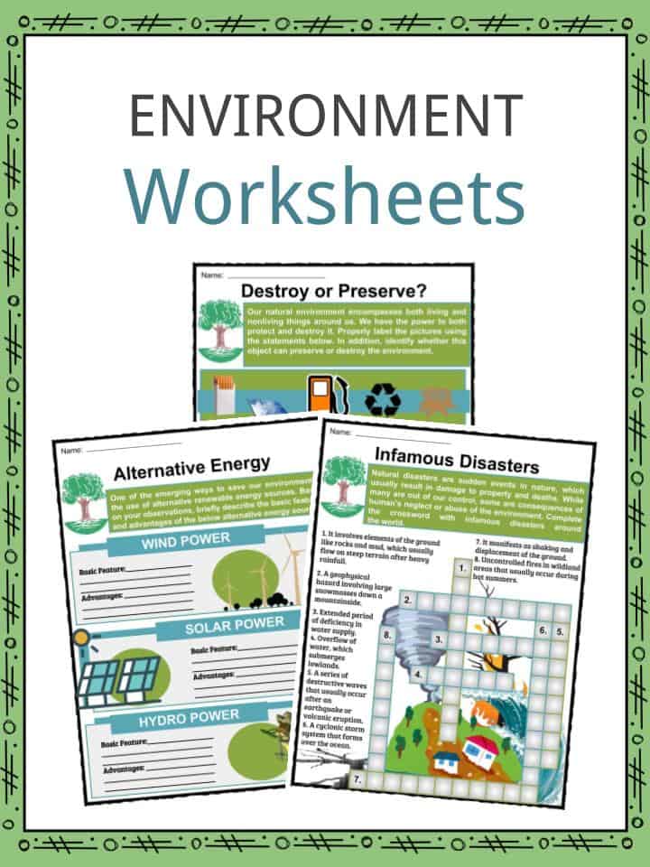 energy sources and the environment worksheet answers