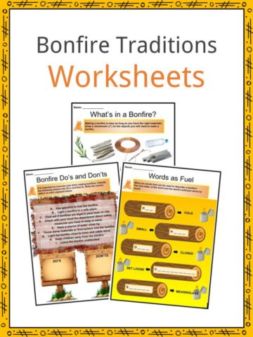 Bonfire Traditions Worksheets