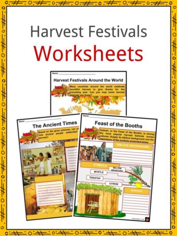 Harvest Festivals Worksheets