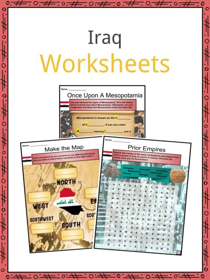 Iraq Worksheets