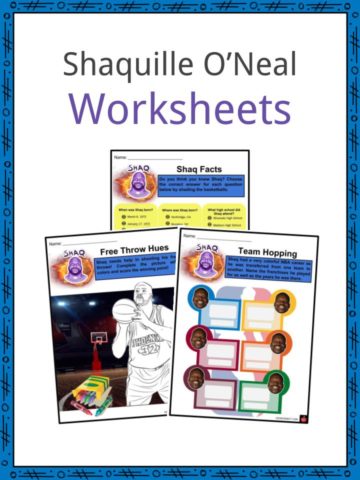 Shaquille O'Neal Worksheets