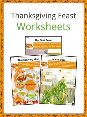 Thanksgiving Feast Worksheets