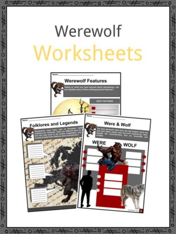 Werewolf Worksheets