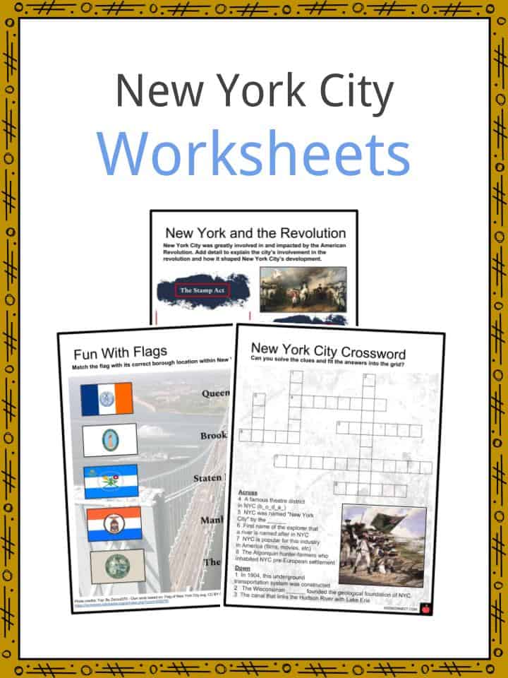 New York City Facts, Worksheets, History, Geography & Culture For Kids