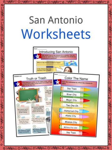 San Antonio Worksheets