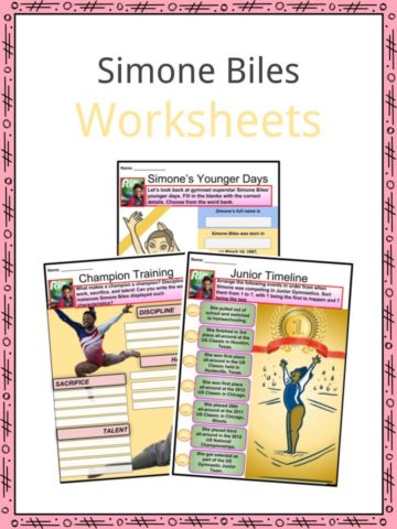 Simone Biles Worksheets