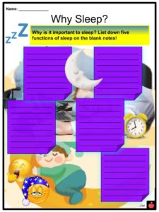 Sleep Facts, Worksheets, Timings, Patterns, Disorders For Kids