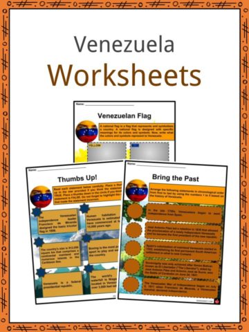 Venezuela Worksheets