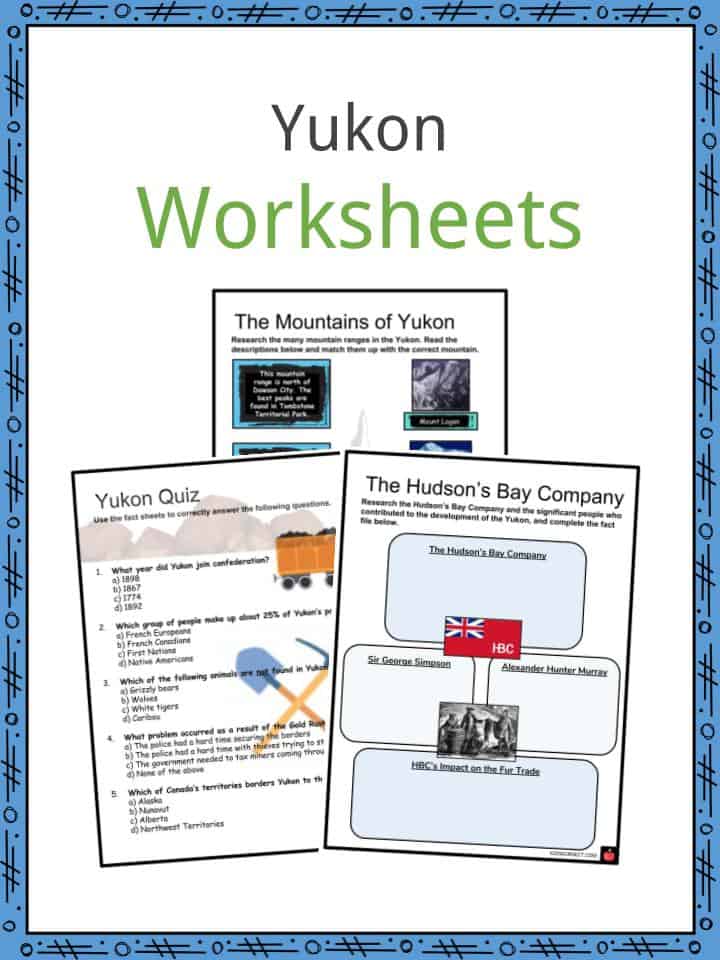 Yukon Worksheets