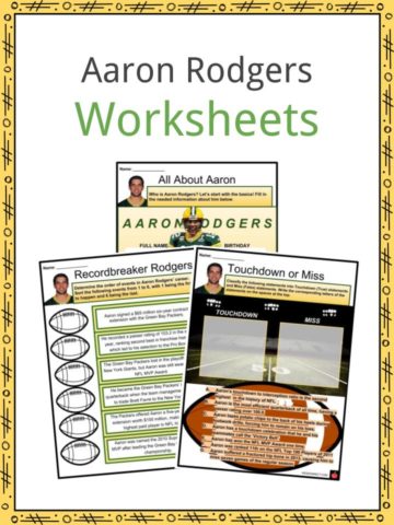 Aaron Rodgers Worksheets