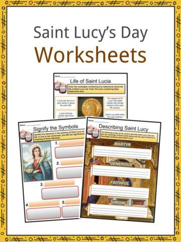 Saint Lucy’s Day Worksheets