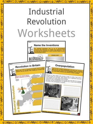 Industrial Revolution Worksheets