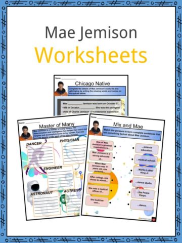 Mae Jemison Worksheets