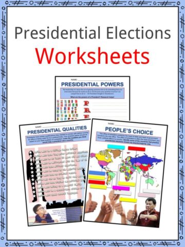 Presidential Elections Worksheets
