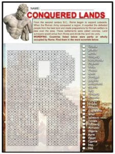 Roman Empire Facts, Worksheets, History, Fall & Significance For Kids
