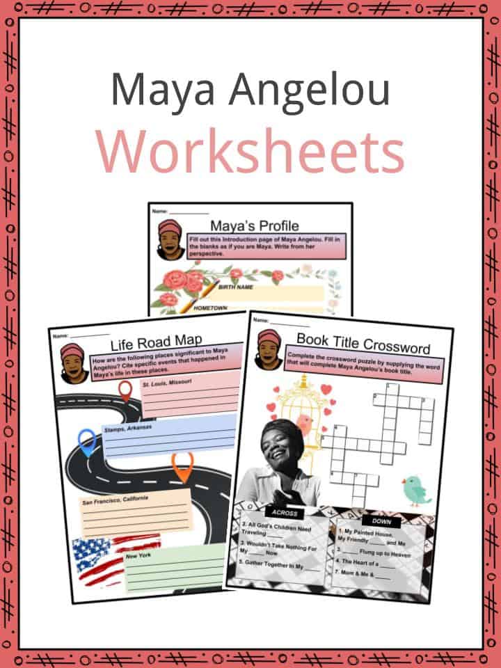 Maya Angelou Worksheets