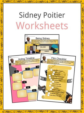 Sidney Poitier Worksheets