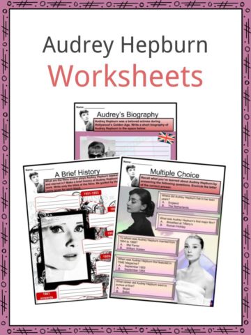 Audrey Hepburn Worksheets