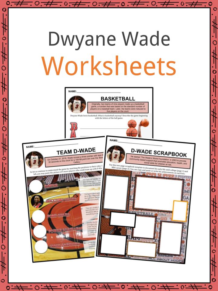 Dwyane Wade Worksheets