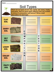 Soil Facts, Worksheets and Formation Processes For Kids