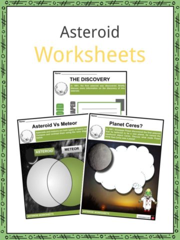 Asteroid Worksheets