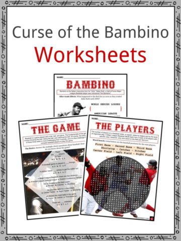 Curse of the Bambino Worksheets