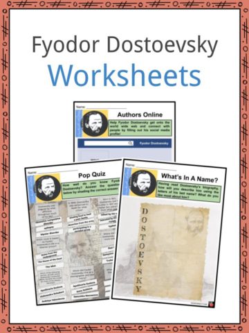 Fyodor Dostoevsky Worksheets