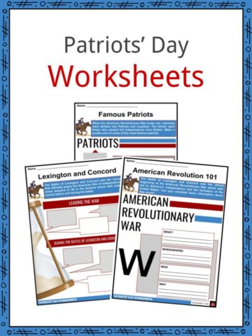 Patriots' Day Worksheets