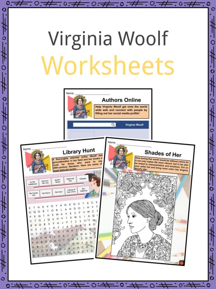 Virginia Woolf Worksheets