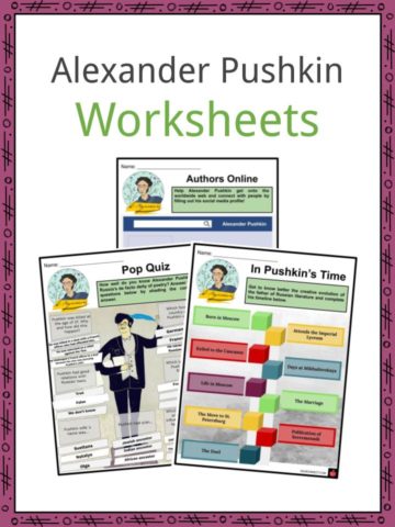 Alexander Pushkin Worksheets