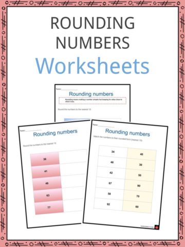 Rounding Numbers Worksheets