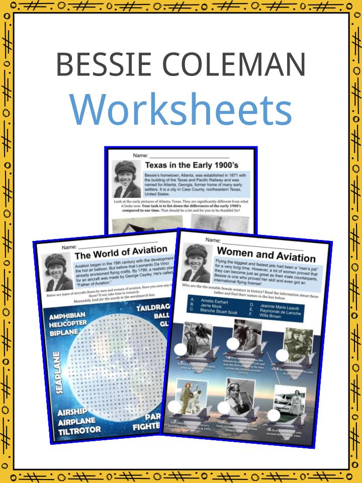 Bessie Facts, Worksheets, Career Contributions For Kids