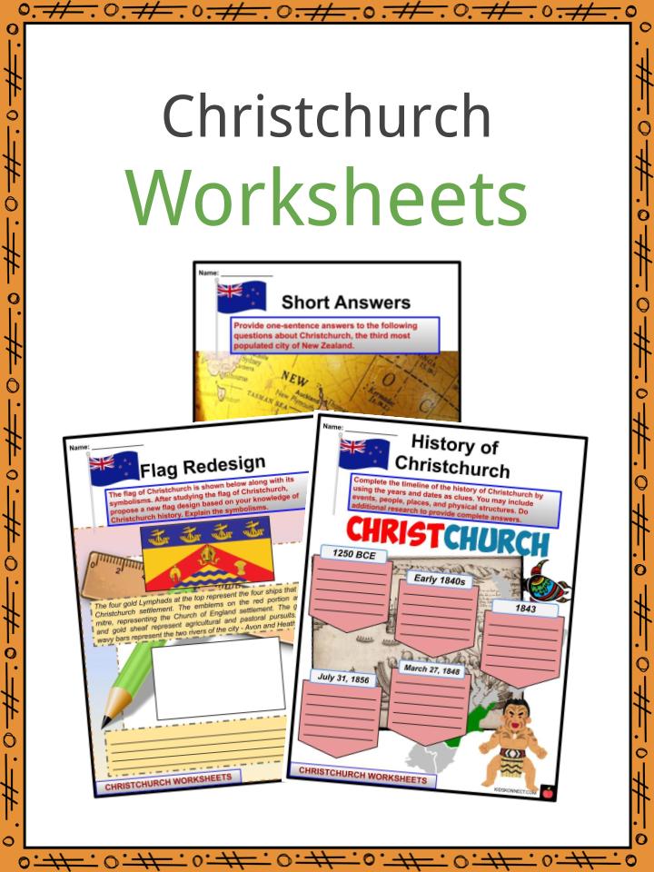 Christchurch Worksheets