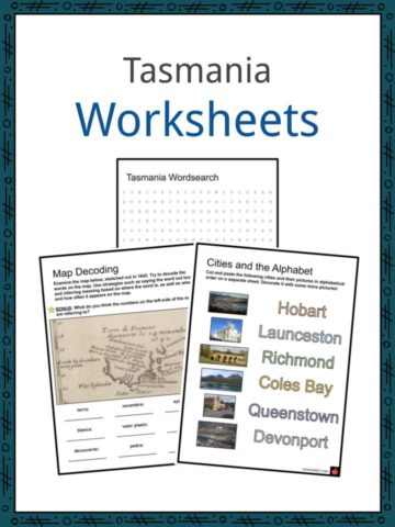 Tasmania Worksheets