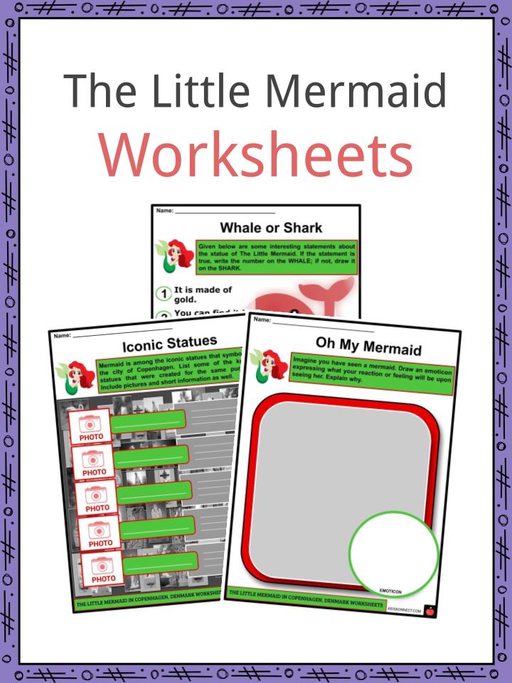 The Little Mermaid Worksheets